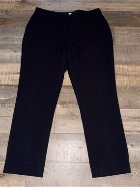 TAHARI petites size 10 black dress pants